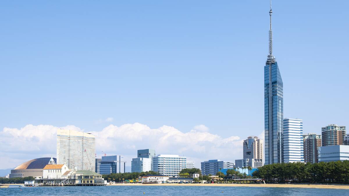 Fukuoka Tower. Picture supplied by JNTO