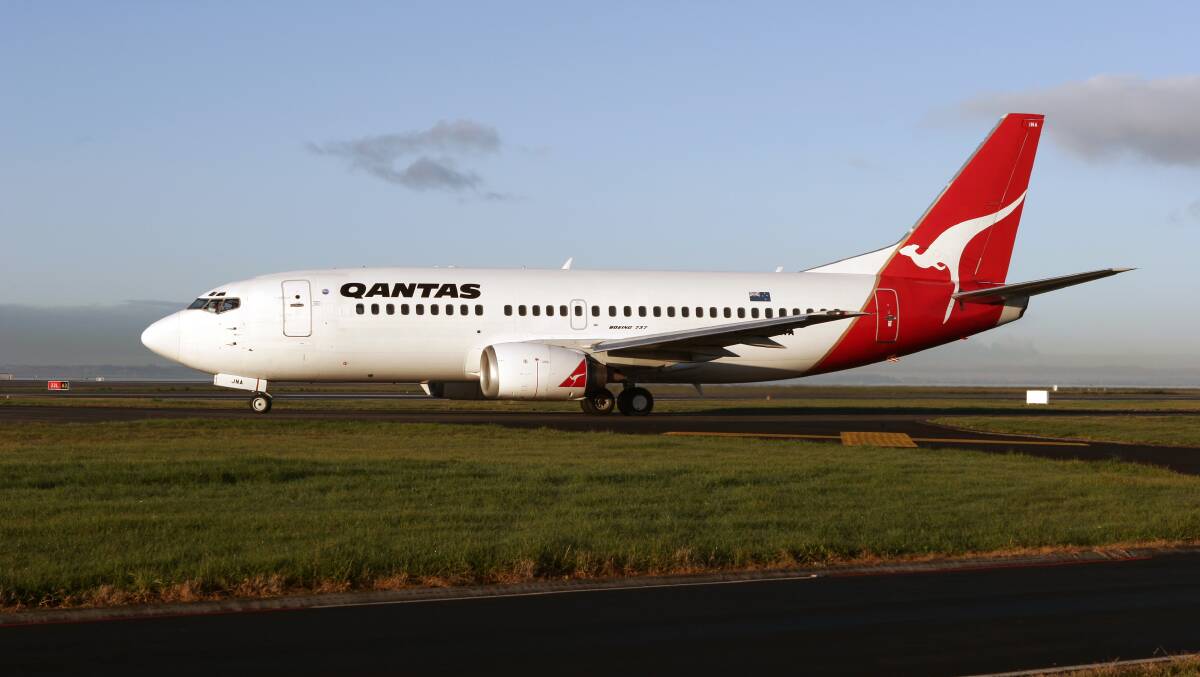 A Qantas aircraft on the runway. Picture by Shutterstock A Qantas aircraft on the runway. Picture by Shutterstock