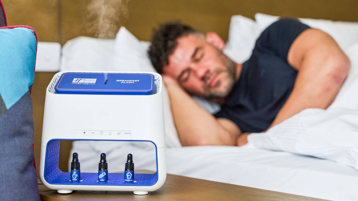 What the smell? Holiday Inn Express's Breakfast Alarm Clock. Picture supplied