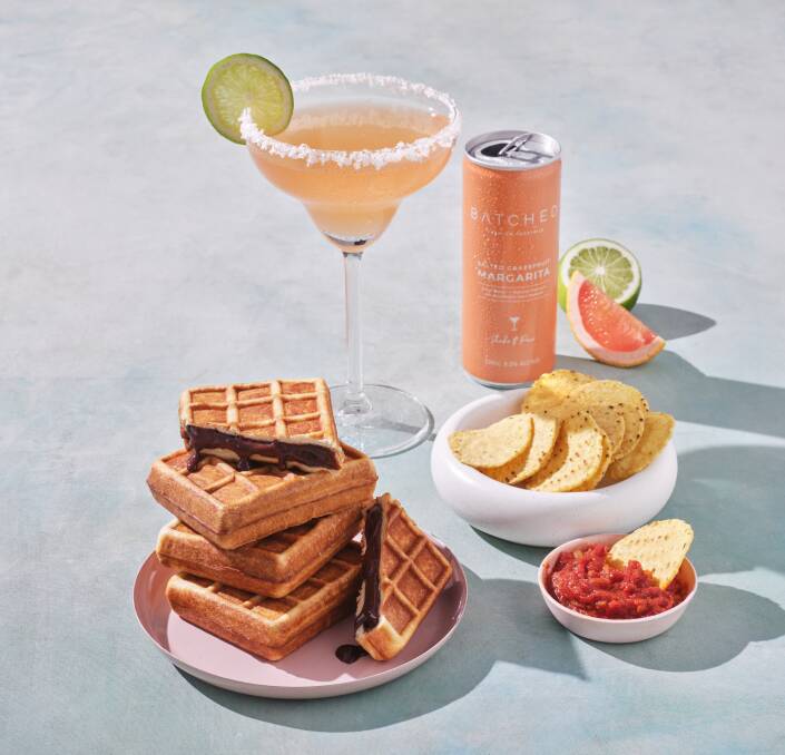 Items on Virgin Australia's new economy class summer menu.