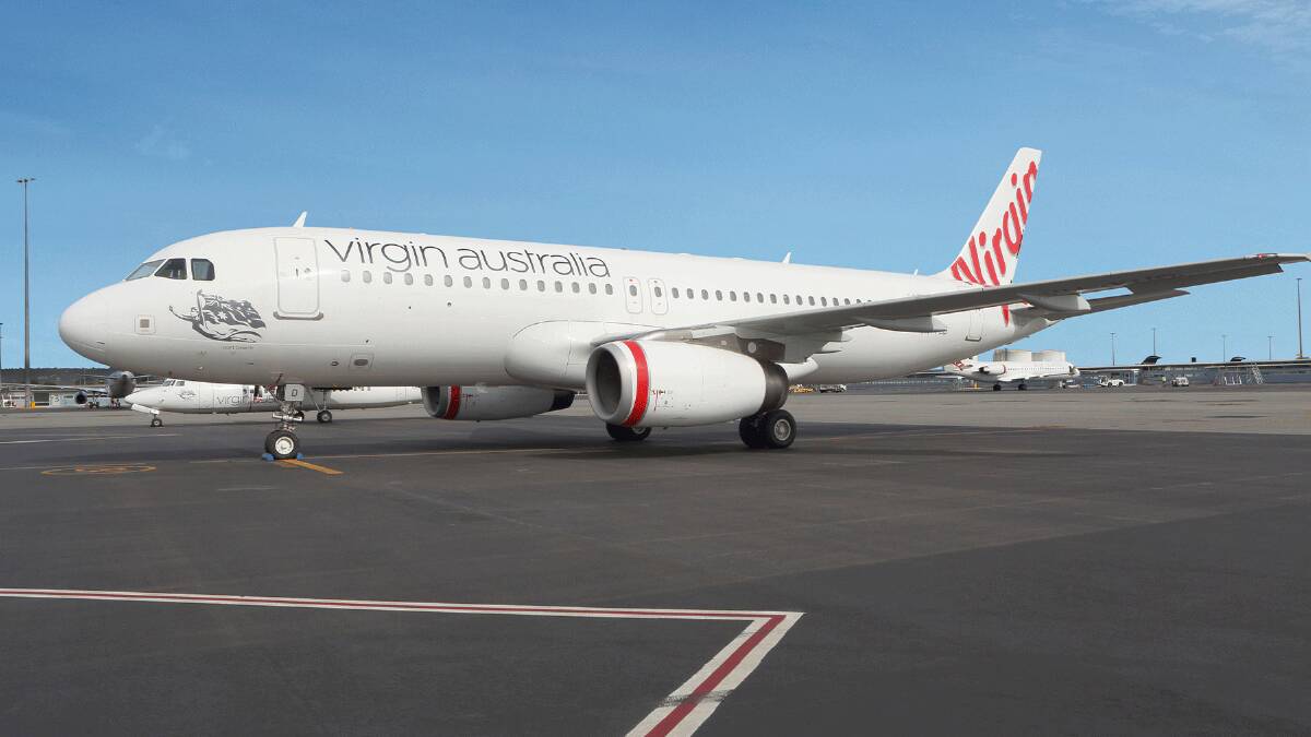 A Virgin Australia Airbus.