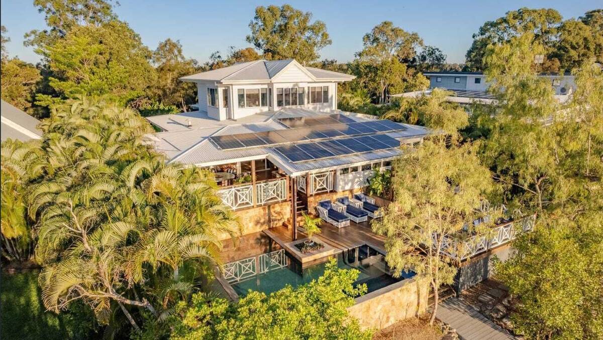 Serene Waterfront Luxe Escape in Noosa, Queensland, a holiday home on Stayz. Picture supplied Serene Waterfront Luxe Escape in Noosa, Queensland, a holiday home on Stayz. Picture supplied