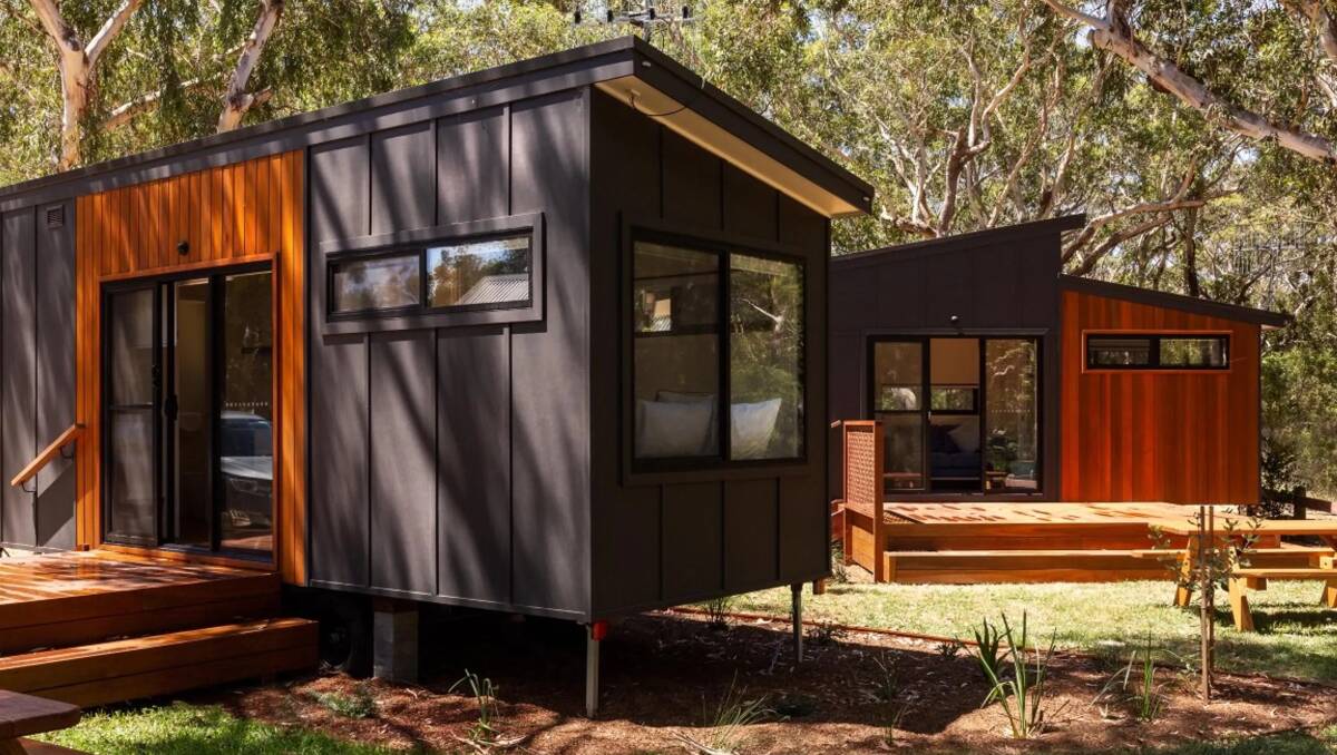 Tiny houses at Reflections Holidays Jimmys Beach. Picture supplied Tiny houses at Reflections Holidays Jimmys Beach. Picture supplied