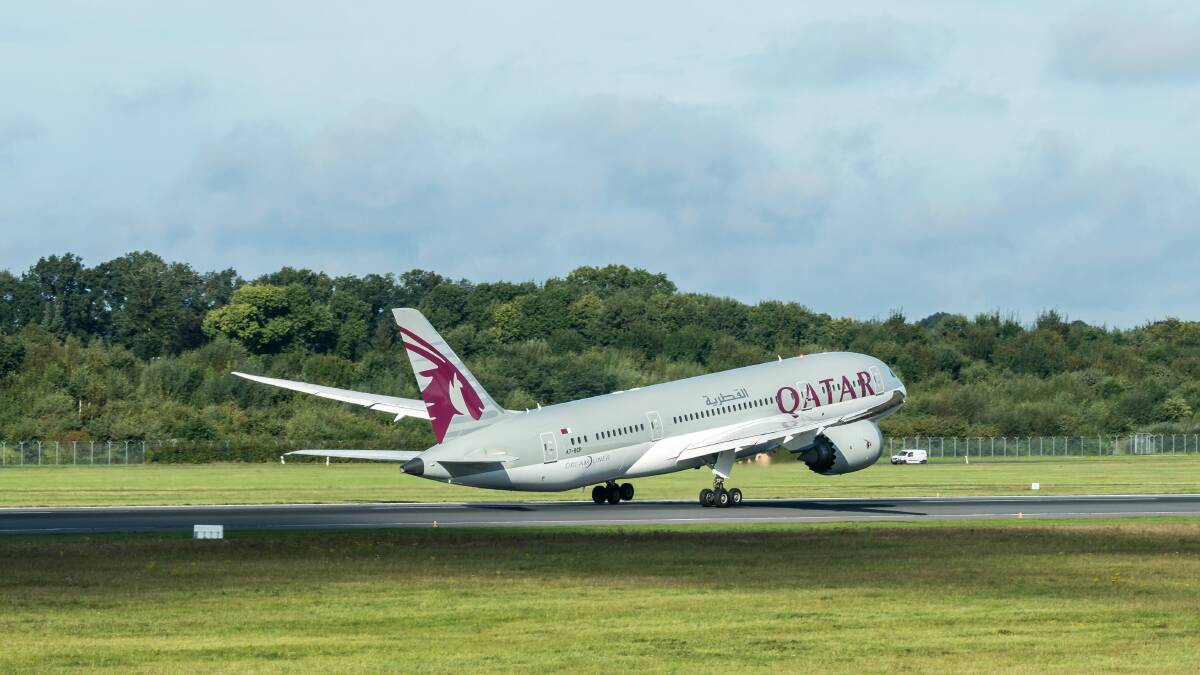 Qatar Airways will launch direct services between Doha and Western Sydney from December 2027. Picture by Wolfgang Weiser/Unsplash