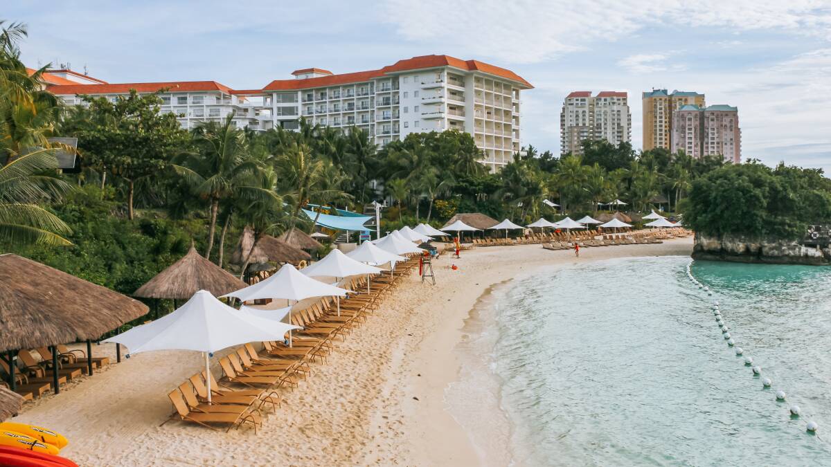 Cebu in the Philippines is the cheapest island on the hotlist, with an average daily accommodation rate of $105. Picture supplied Cebu in the Philippines is the cheapest island on the hotlist, with an average daily accommodation rate of $105. Picture supplied