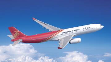 Shenzhen Airlines is now flying out of Sydney and Melbourne airports. Picture supplied