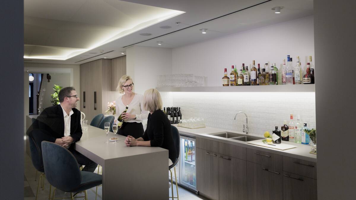 The honesty bar at Spicers Potts Point. Picture supplied