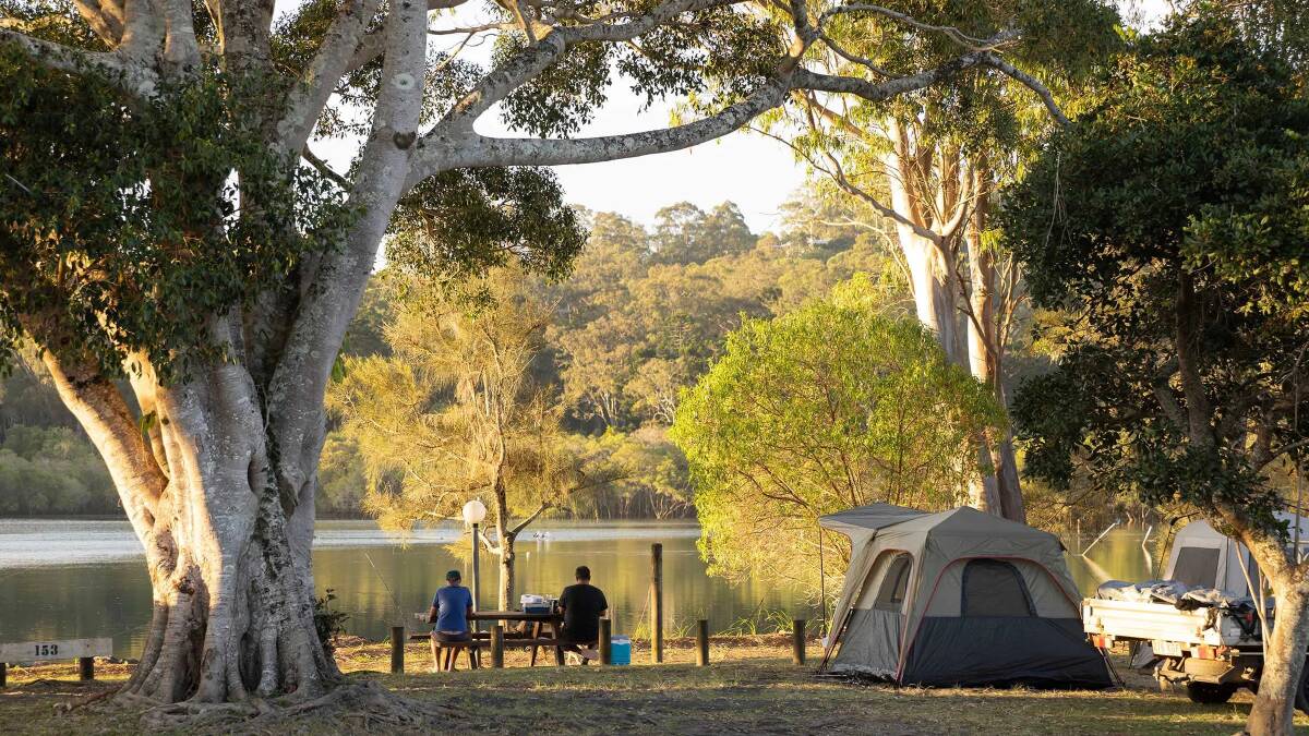 Camping at a Reflections Holidays park in Australia.