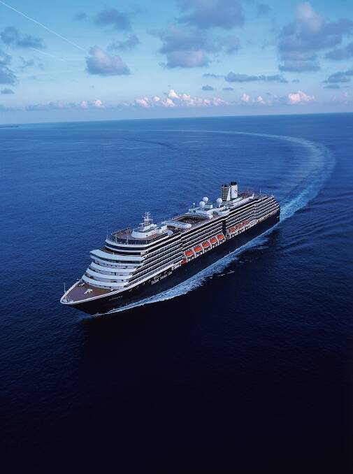 Holland America Line's Westerdam ship. Picture: Supplied Holland America Line's Westerdam ship. Picture: Supplied