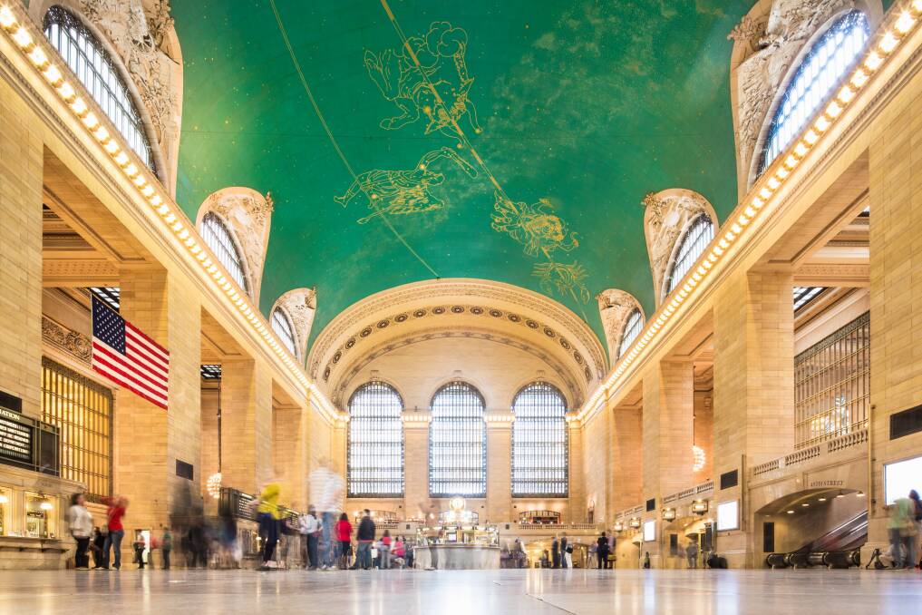 Grand Central is full of romance (real and in the movies). Picture by Getty Images