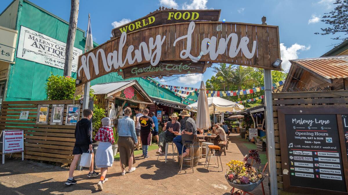 Maleny in Queensland has been awarded one of the most welcoming cities by Booking.com. Picture by Tourism and Events Queensland