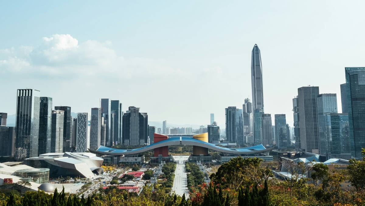 The ultra-modern tech city of Shenzhen, China. Picture by Robert Bye/Unsplash
