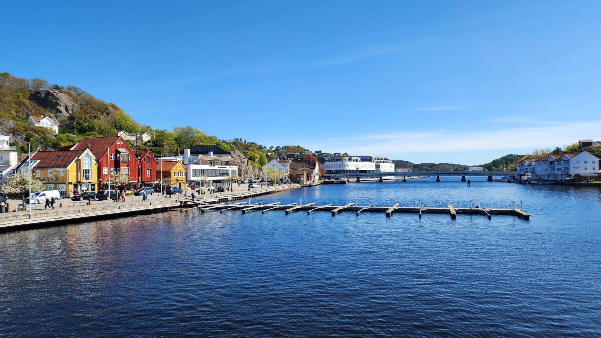 Mandal is the southernmost town in Norway. Picture by Desiree Savage