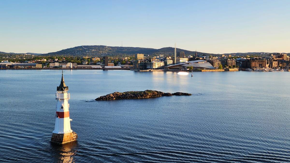 Cruising into Oslo. Picture by Desiree Savage