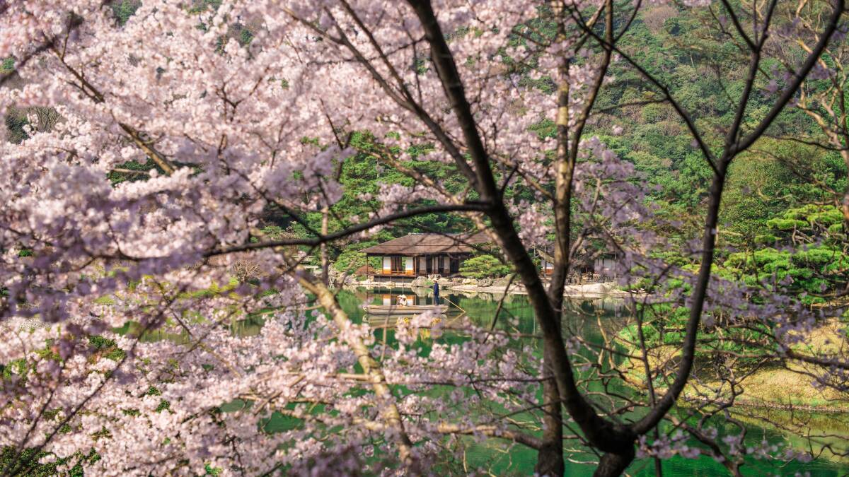 Takamatsu's Ritsurin Gardens in spring. Picture: JNTO Takamatsu's Ritsurin Gardens in spring. Picture: JNTO