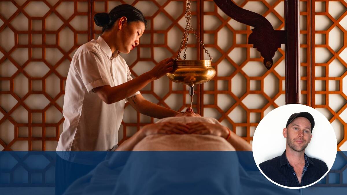 A massage at the Amanbagh in Rajasthan, India. Picture supplied A massage at the Amanbagh in Rajasthan, India. Picture supplied