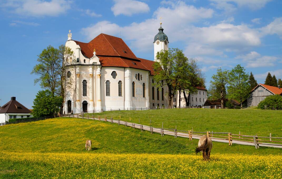 The Pilgrimage Church of Wies. Picture Shutterstock