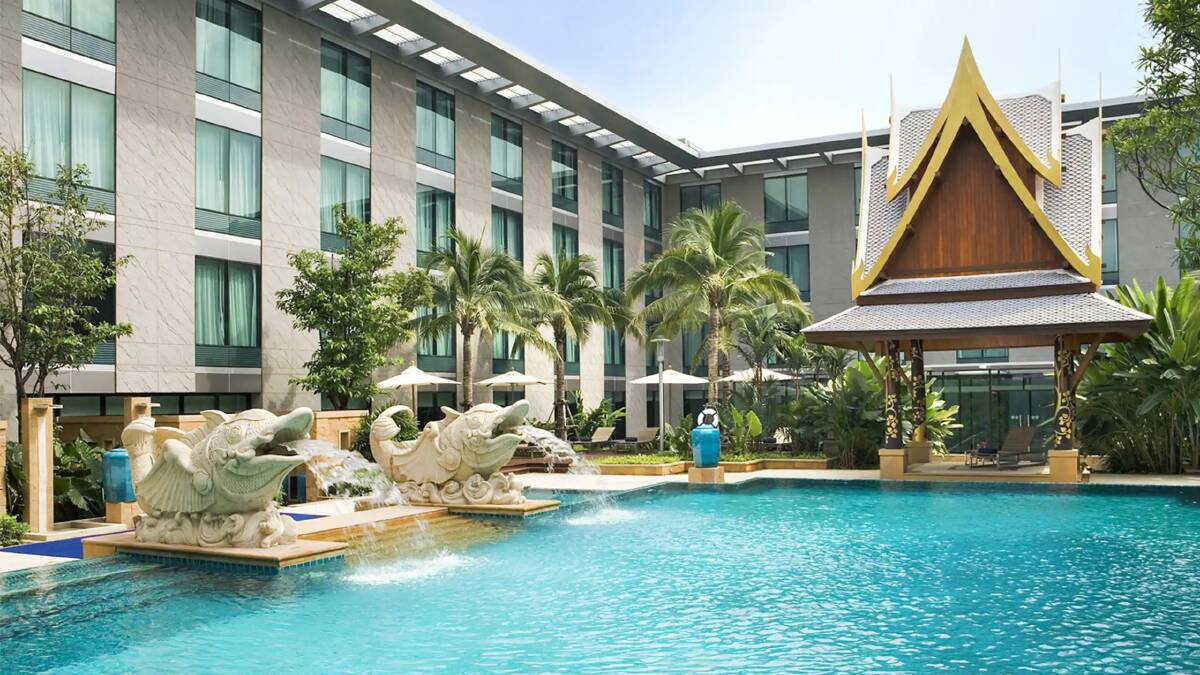 The hotel at Bangkok airport is good value. Picture supplied