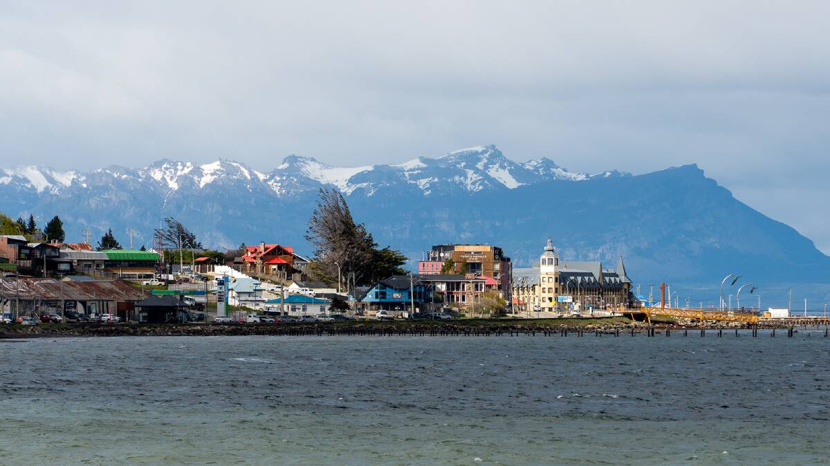 Puerto Natales is set on the shore of Patagonia's fjord network. Picture by Michael Turtle
