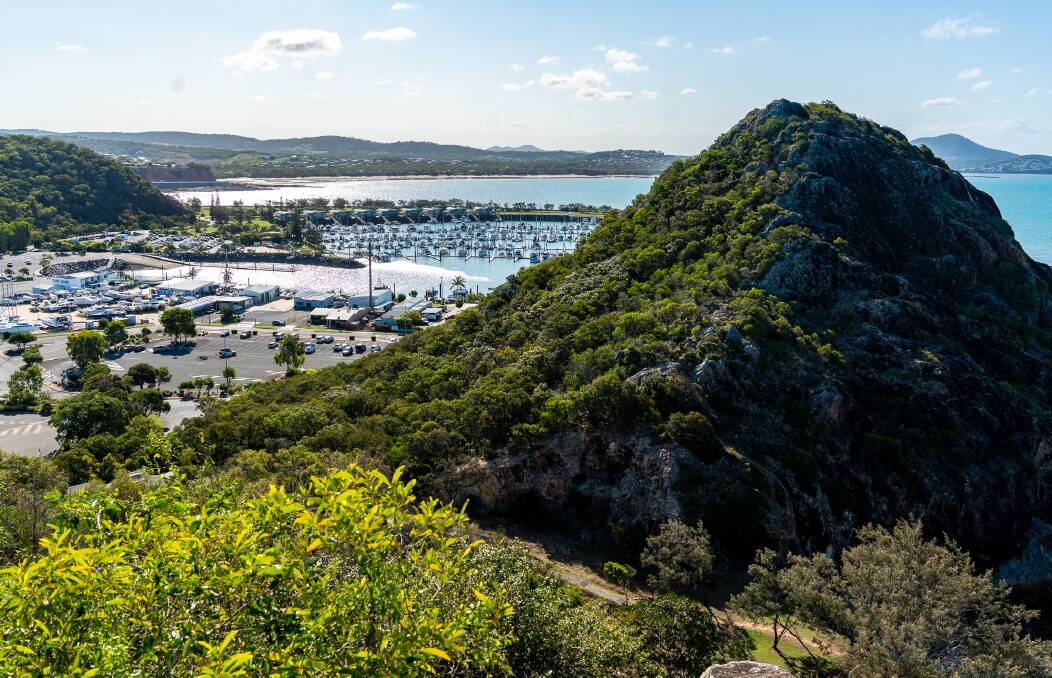 An elevated view of Yeppoon. By Michael Turtle