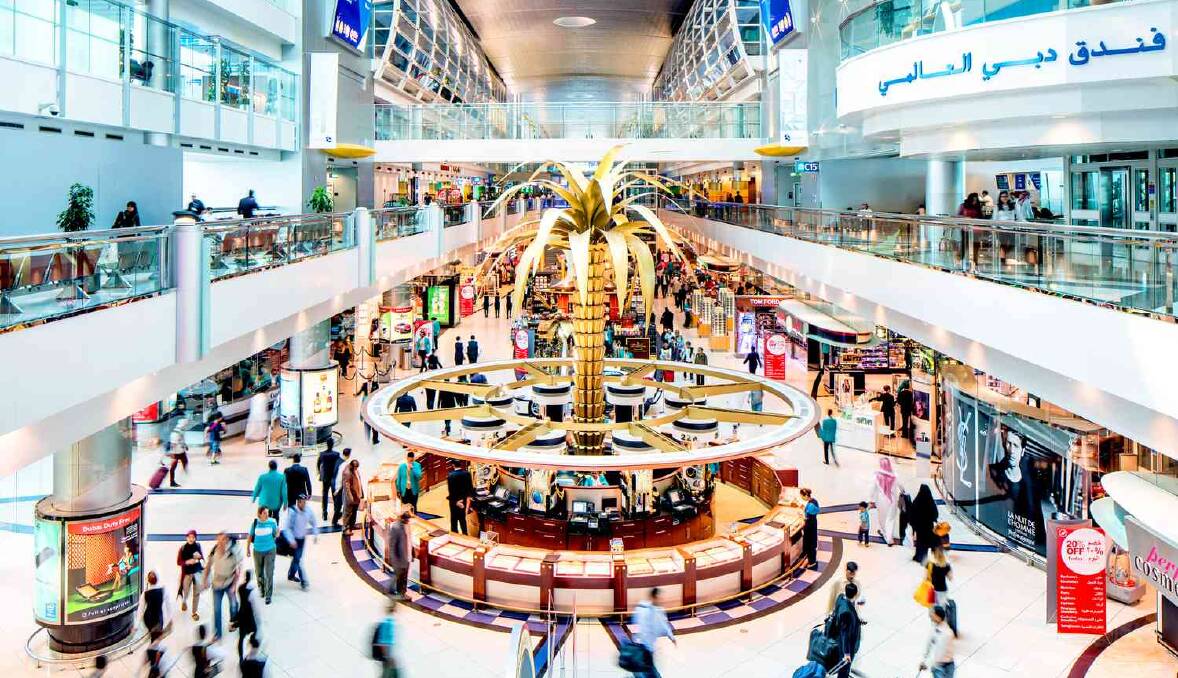 Window shopping on Dubai's concourse. Picture Shutterstock