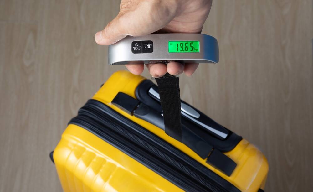 Let's lighten up about weighing carry-on bags at the gate. Picture Shutterstock