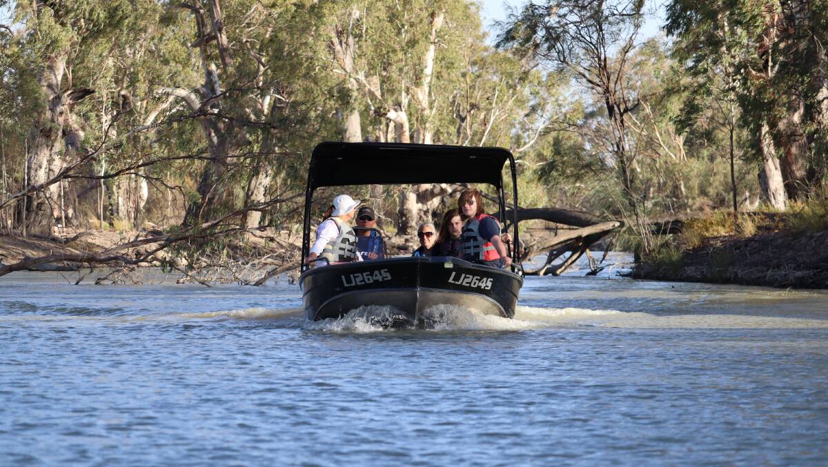 Murray Tinny Tours. Picture supplied