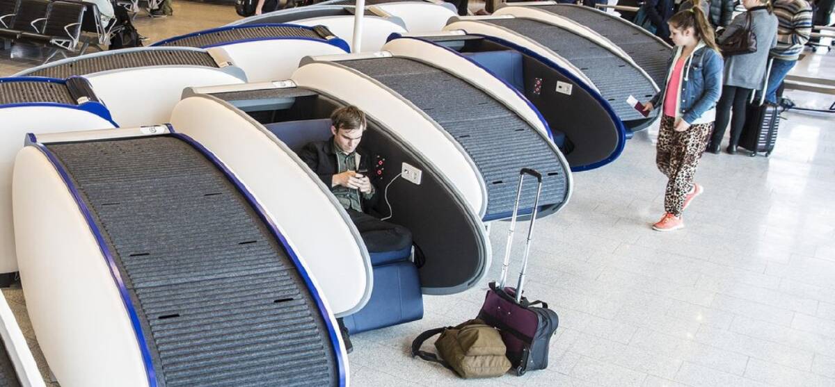 Sleep zones are becoming more widely available. Picture supplied