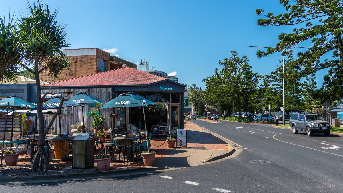 Yeppoon's main coastal street. By Michael Turtle