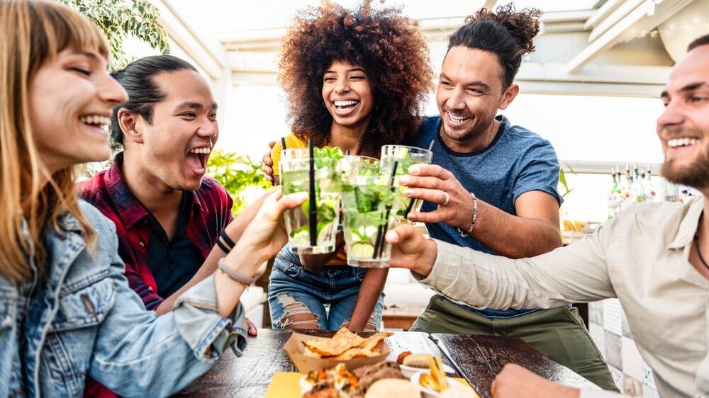 There's no need to dine alone. Picture Shutterstock There's no need to dine alone. Picture Shutterstock