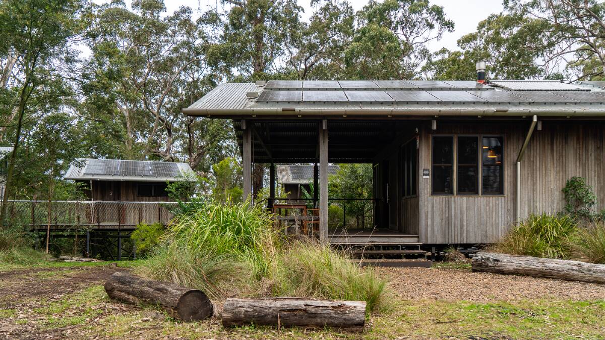 One of the eco-camps. Picture by Michael Turtle One of the eco-camps. Picture by Michael Turtle