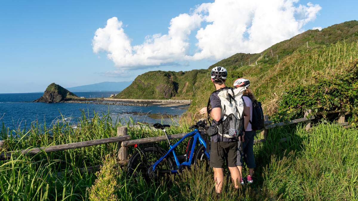 Hiring a bike is a great way to see the sights. Picture by Michael Turtle