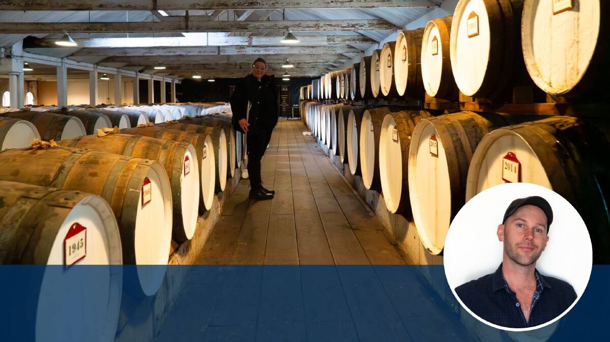 The Centennial Cellar at Seppeltsfield. Picture by Michael Turtle The Centennial Cellar at Seppeltsfield. Picture by Michael Turtle