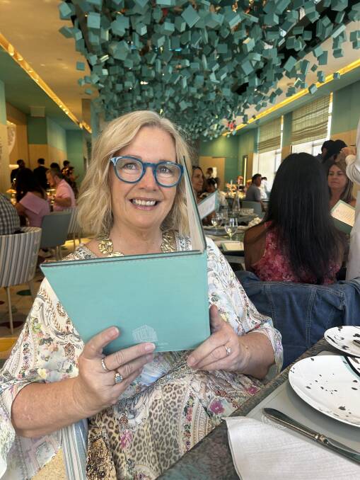 Blue Box Cafe at Tiffany's & Co. Picture by Anne Bowles