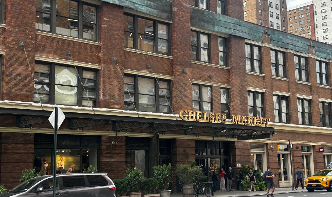 Chelsea Markets in the old Nabisco factory. Picture by Anne Bowles