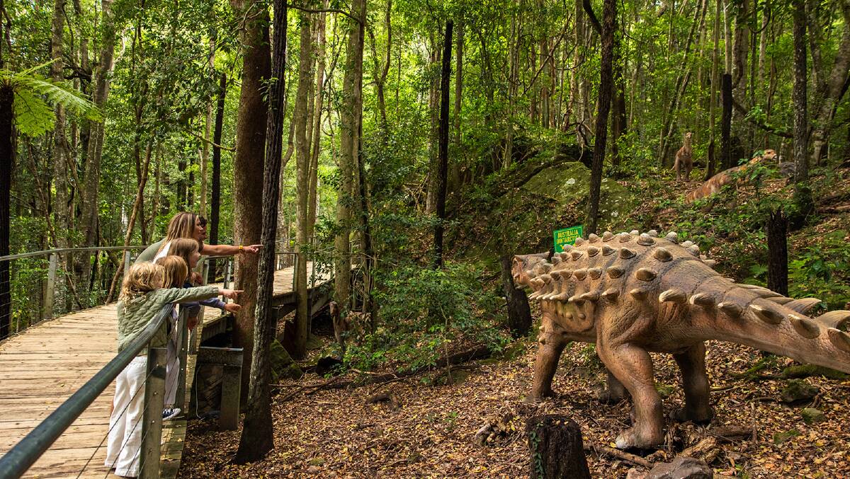 Dinosaur Valley Scenic World - Photo Scenic World, TravMedia Dinosaur Valley Scenic World - Photo Scenic World, TravMedia