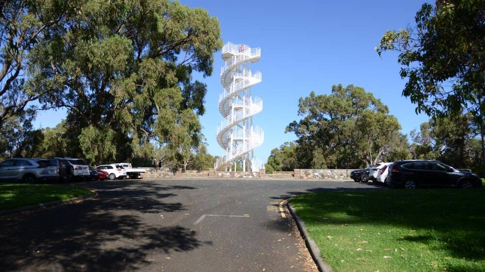 DNA tower Kings Park - Photo Dave Blumer, Kings Park Website DNA tower Kings Park - Photo Dave Blumer, Kings Park Website