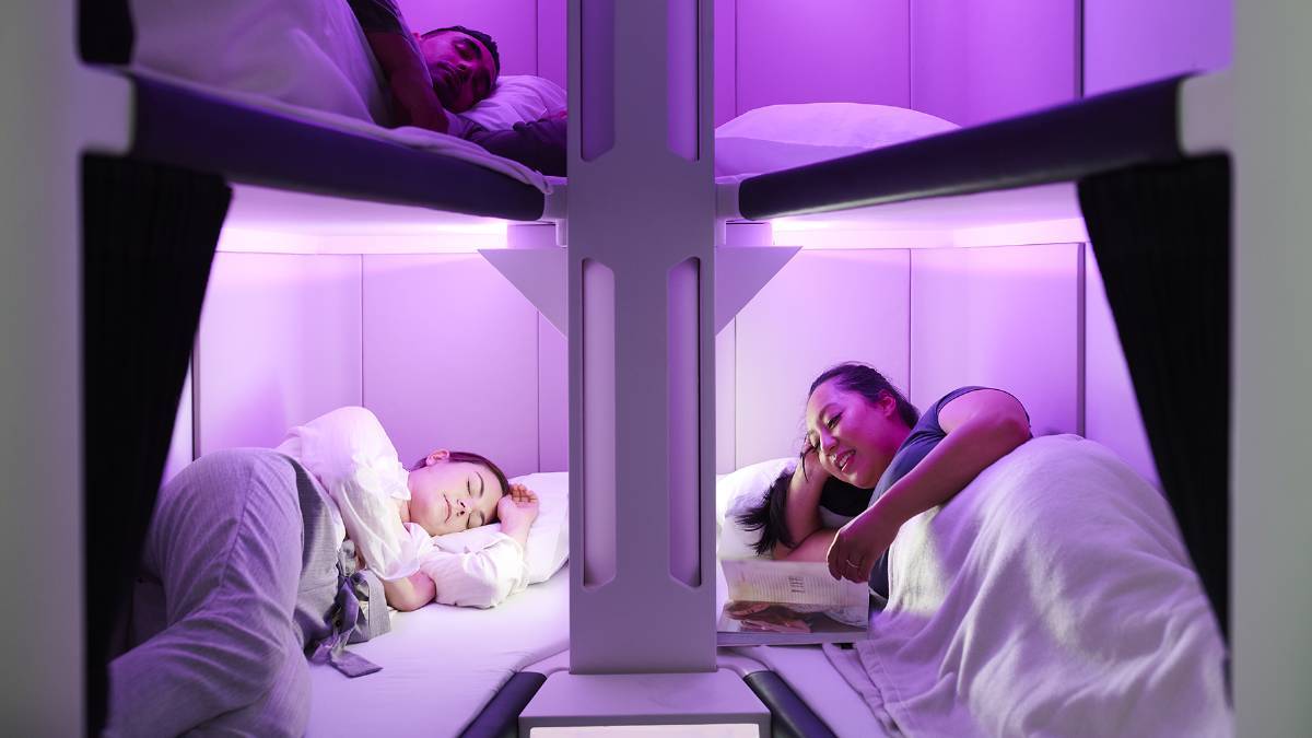 Inside Skynest: Inside Air NZ’s lie-flat economy future Inside Skynest: Inside Air NZ’s lie-flat economy future