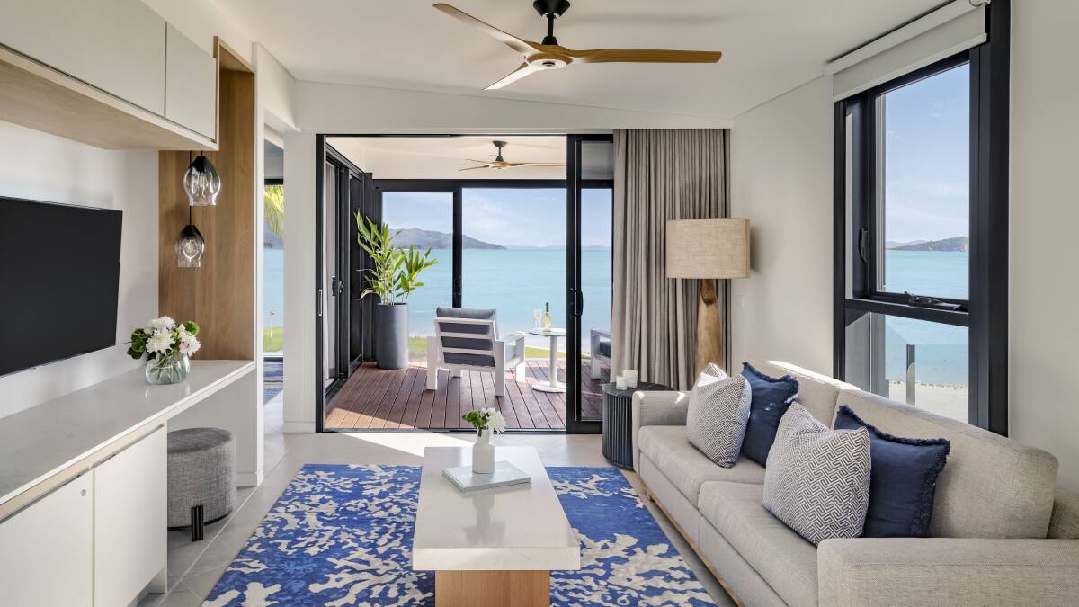 A luxurious suite. A luxurious suite.