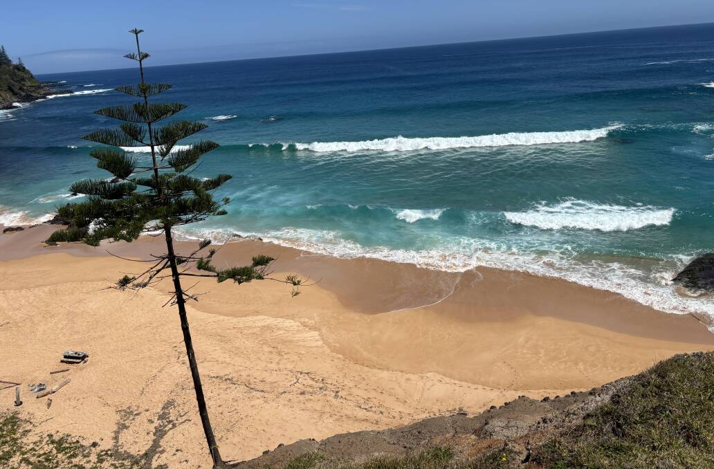 Norfolk Island is dotted with beaches, including Ball Bay. Picture by Kate Cox