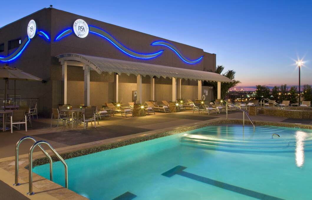 The rooftop pool and spa is a hidden surprise. Picture supplied The rooftop pool and spa is a hidden surprise. Picture supplied