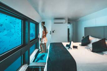 One of Australia's most unique stays has reopened - and two rooms are underwater