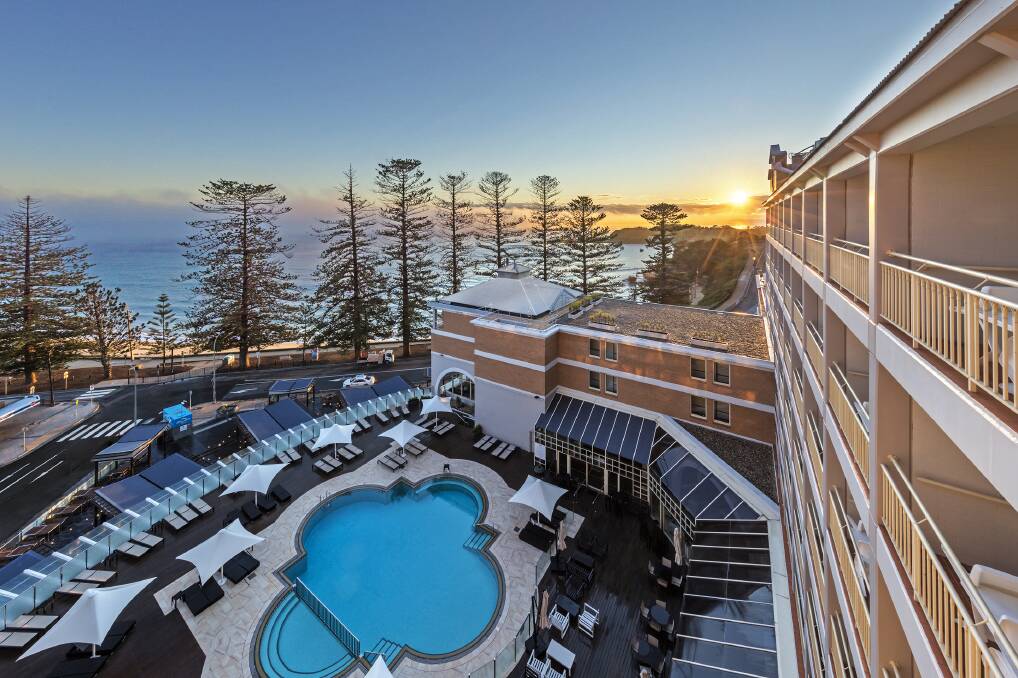 The onsite pool. The onsite pool.