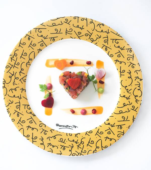 Onboard food.