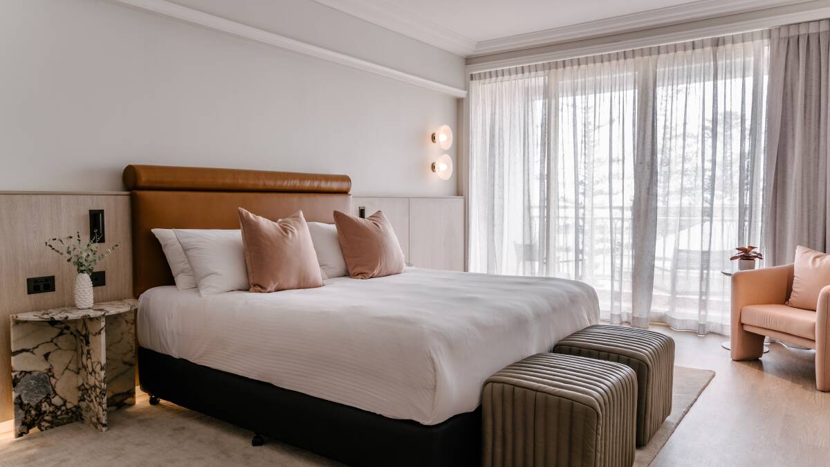 One of the guestrooms. One of the guestrooms.