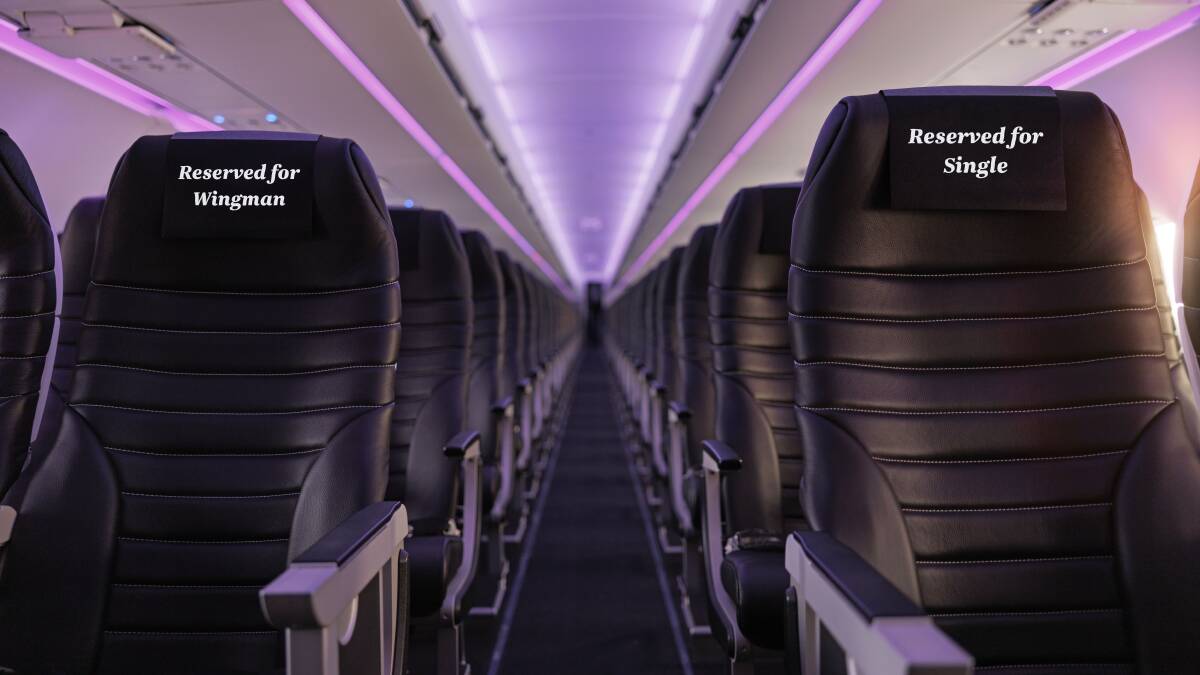Air New Zealand has launched a new singles' campaign. Picture supplied Air New Zealand has launched a new singles' campaign. Picture supplied