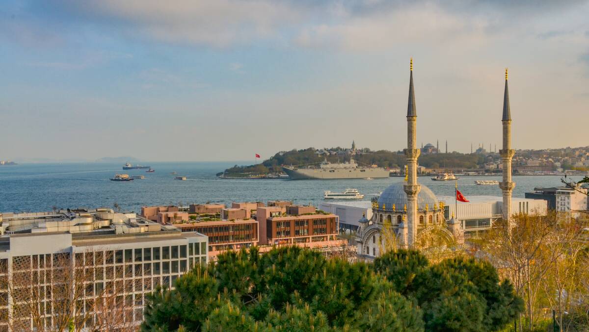 View towards Galataport.