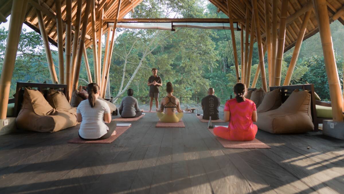 A wellness session.