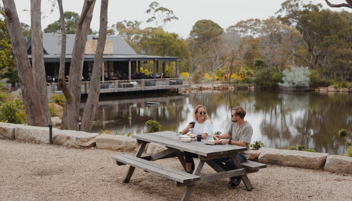 Couples enjoy coffees and delicious fare at Saddles. Picture supplied Couples enjoy coffees and delicious fare at Saddles. Picture supplied