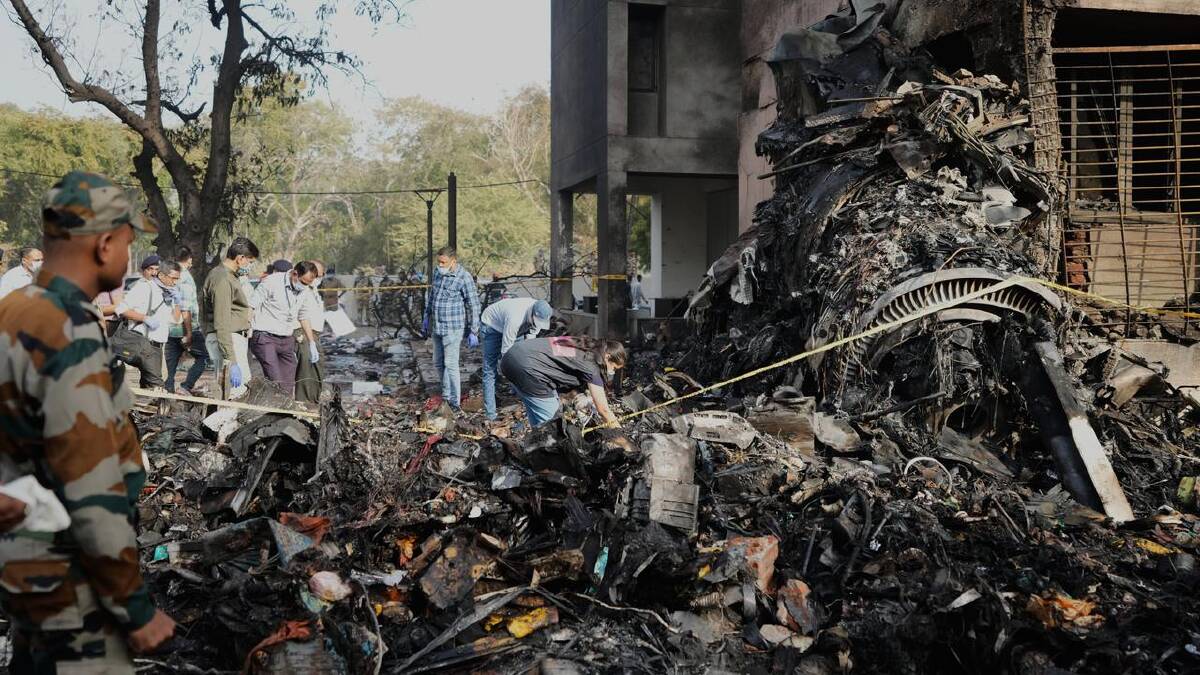 A British national was the plane crash's lone survivor and is undergoing treatment in hospital. (AP PHOTO)